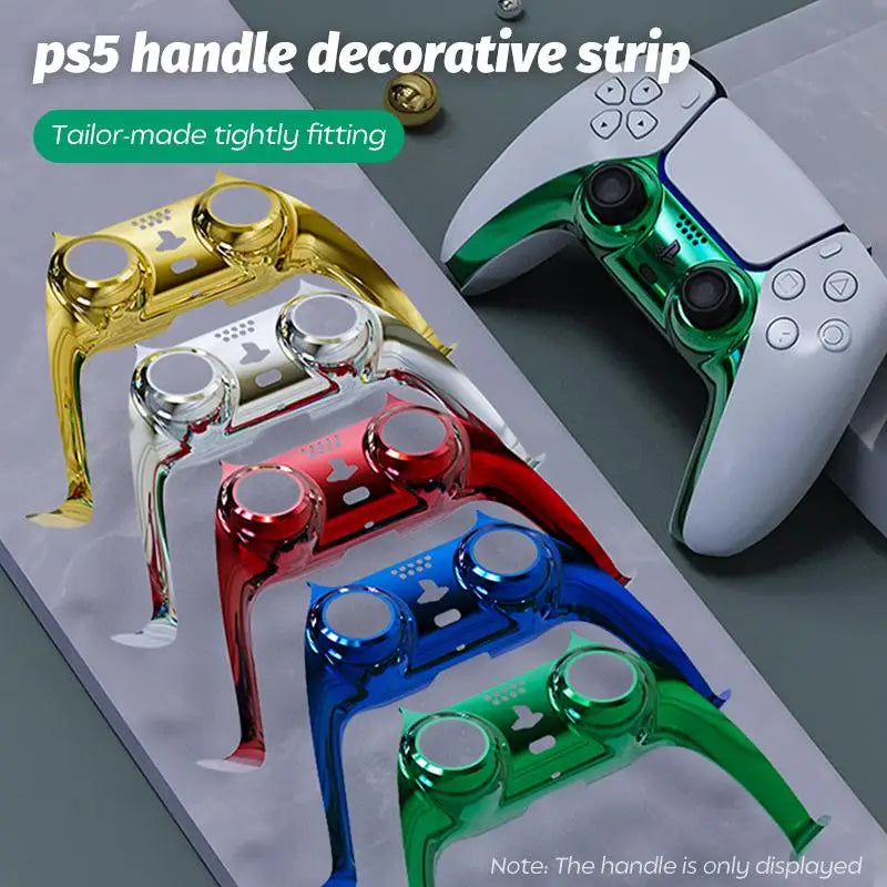 Decorative Strip Accessories for PS5 Gamepad Handle Decoration Strip Shell Cover